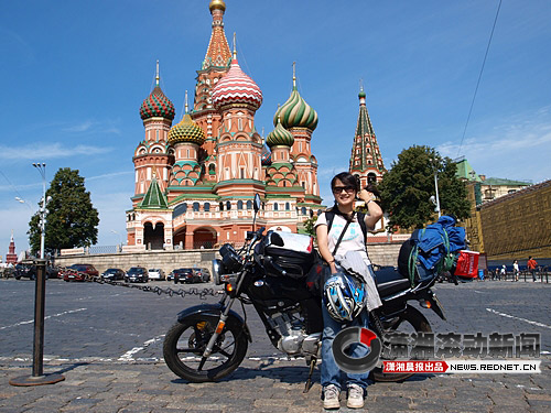 长沙<em>妹</em>坨和德国<em>帅哥</em> 骑着摩托周游15国[图]