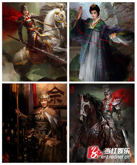 《<em>杨门女将</em>》曝油画版定妆照 杨家众将英姿飒