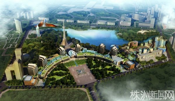 株洲高新区将建328平方公里的大河西(图)
