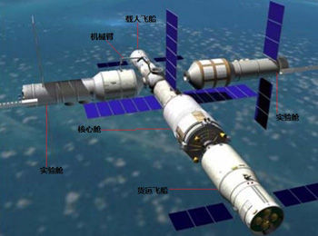 中国首座空间站将于2020年前后建成