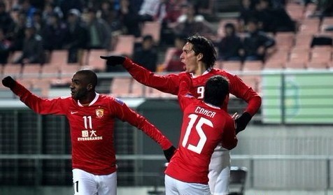 [视频]恒大三巨头狂飙5球 广州恒大客场5-1狂屠