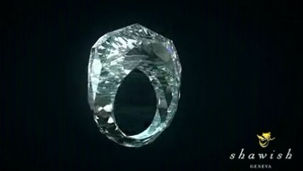 [视频]整颗钻石制作出来的戒指