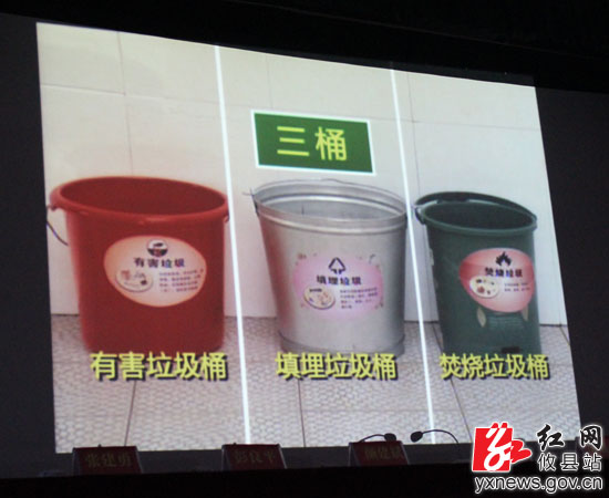 攸县拍摄《农村垃圾分类减量分散处理方法》科