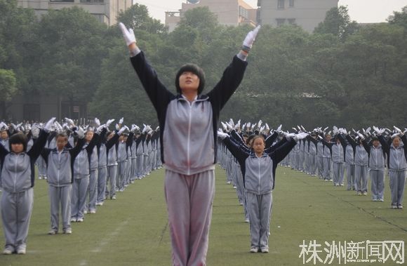 株洲中小学生三好杯运动会 7000学生竞技15