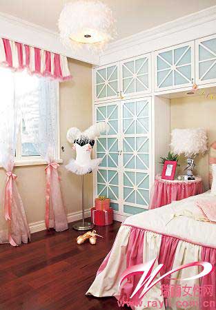 女孩<em>房间</em>装修图片 11图晒柔美粉色系家