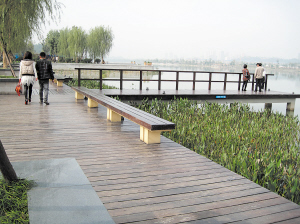 长沙/(目前长沙最大的公园——梅溪湖以优越的自然环境展示出迷人的...