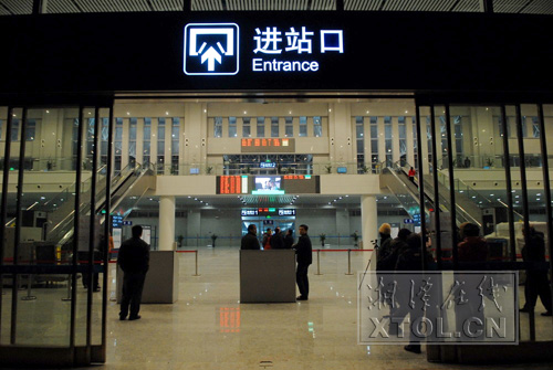 湘潭火车站21日零时进入运营状态 26日正式通