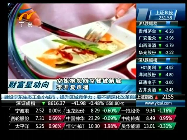 [<em>视频</em>]<em>空姐</em>抱怨航空餐被解雇 李开复声援_红网