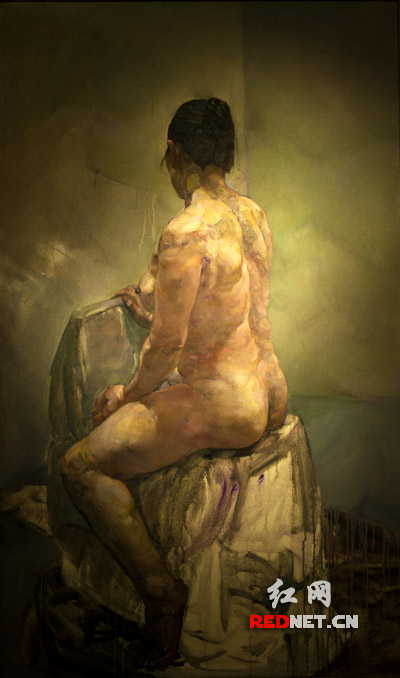 湖南首届油画<em>人体艺术展</em>开幕(组图)_湖南频道
