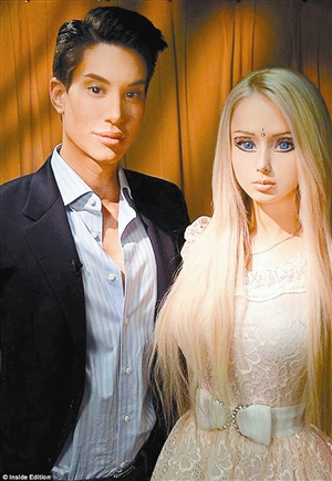 [视频]男子整容<em>90</em>次变芭比男友 与乌克兰真人芭