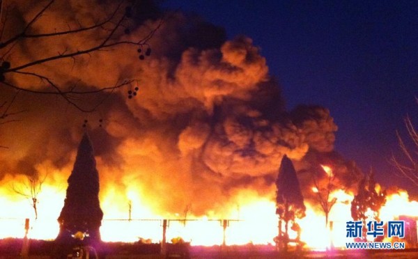 天津西青开发区发生一起火灾事故 未造成人员