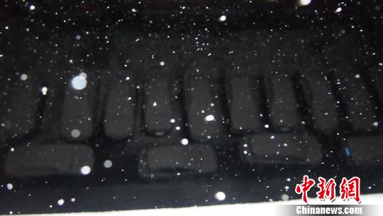 江苏降蛇年首场大雪。 黄鹂 摄