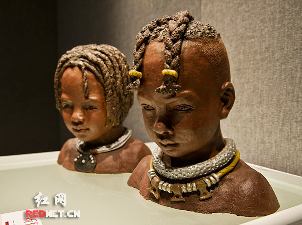 长沙师范学校师生创作出108梁山好汉系列雕像