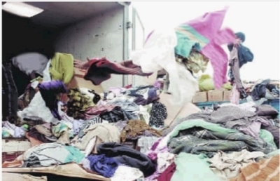 去年查处54起入湘<em>洋垃圾</em> 买<em>外贸</em>尾货衣服请