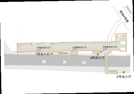 长沙地铁2号线溁湾镇站预留与4号线换乘通道