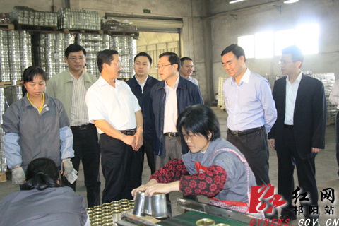 永州市委书记陈文浩到祁阳调研(图)