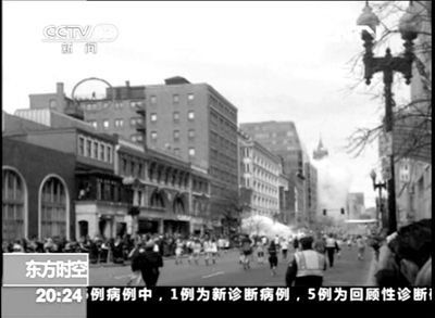 监控录像锁定波士顿爆炸嫌疑人 或为美恐怖分子
