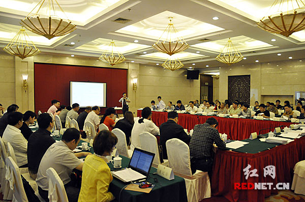 长沙市规划局2013年度第2次控规修改前置审查会现场。
