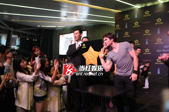 《吸血鬼日记》伊恩中国行