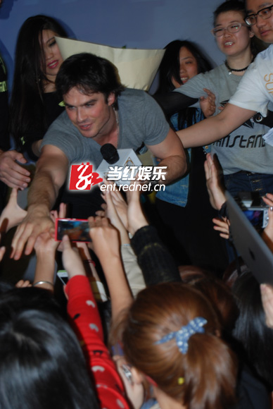 《吸血鬼日记》伊恩中国行