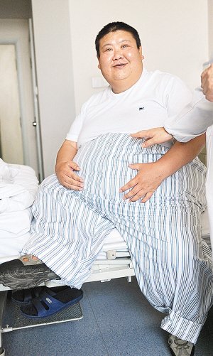 “西北第一胖”两年从229公斤减到95公斤(图)