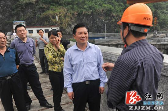 杜芳禄调研慈利县防汛工作