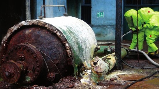 中盐湖南株洲工厂氯气泄漏 10余名职工住院