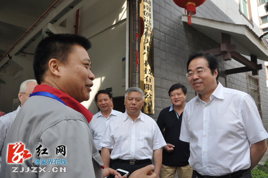 省“转作风、解难题、抓关键、见实效”专项活动组来张家界督查