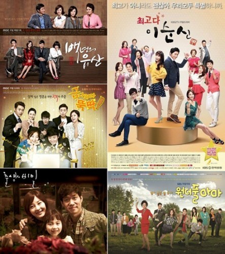 如果细看，韩国三大电视台正在播出的电视剧中，几乎一半左右都采用了“出生的秘密”。