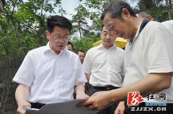 杨光荣率“双联双解六攻坚”区县指导一组深入慈利县调研