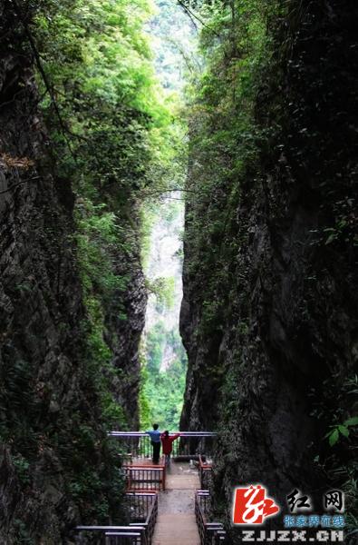 “钢铁侠”攀爬张家界遭质疑 部分网友称纯属“炒作”