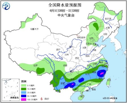 江南华南今明暴雨持续南疆局地高温“凶猛”