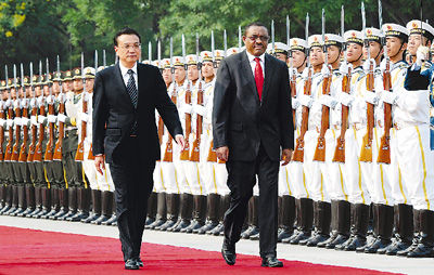 推动中埃合作再上新台阶　将中非合作提升至新水平