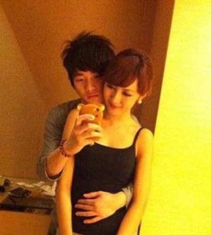 袁佳怡及其男朋友。