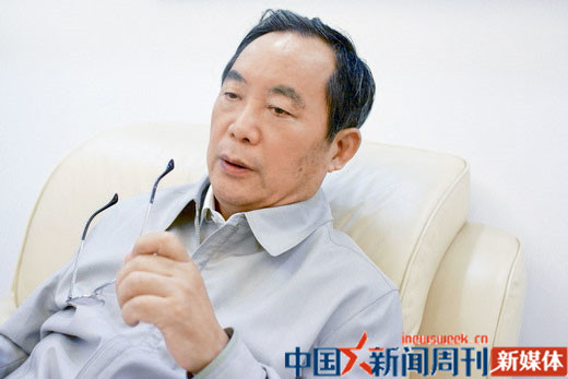 图说：6月9日，朱维群。摄影/本刊记者 李强