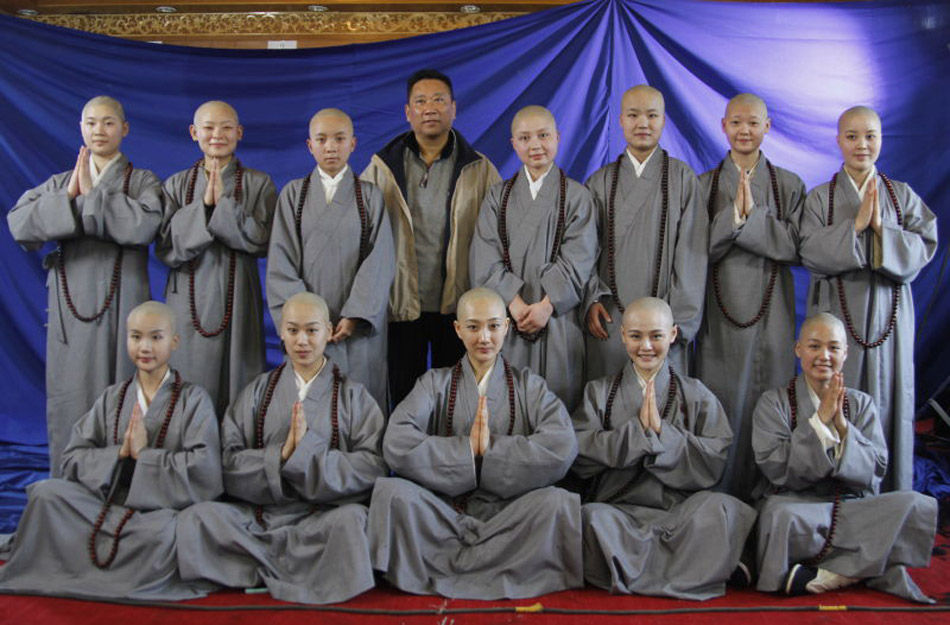 30妙龄女尼姑上阵杀鬼子抗日剧热播遭吐槽(图