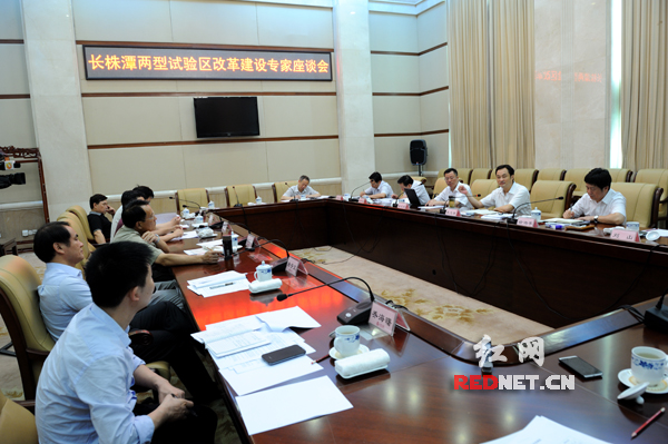 6月19日，长株潭两型试验区改革建设专家座谈会在长沙召开。