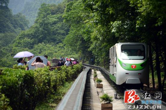 武陵源风景区暑期游人气渐涨