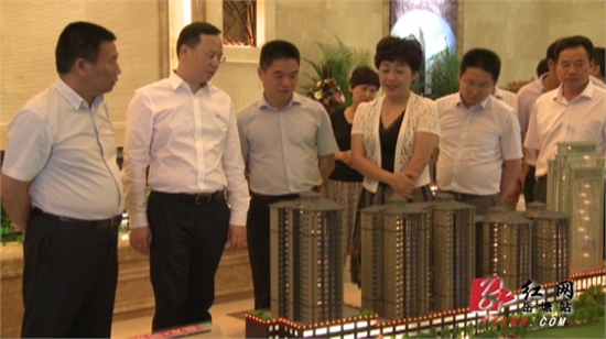 谈文胜带队调研岳塘区财税及产业发展工作