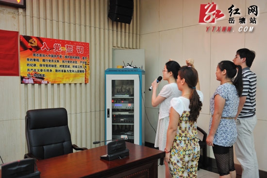 岳塘区直机关庆“七一”暨创先争优总结表彰会召开