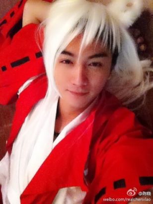 陈晓COSPLAY犬夜叉