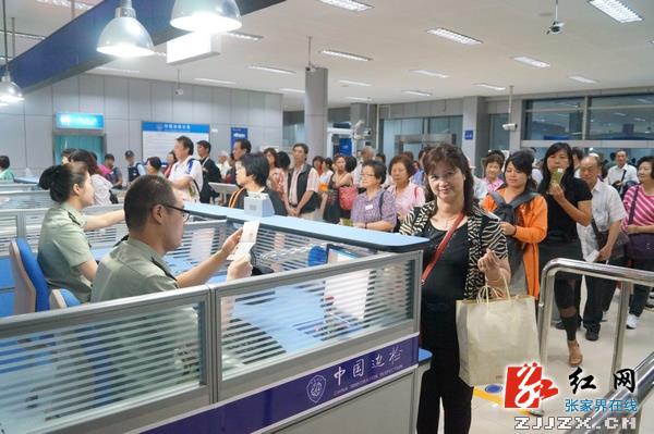 张家界口岸上半年出入境人数超去年全年总量