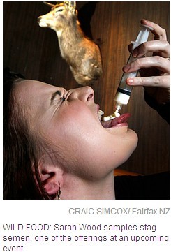 新西兰餐厅推重口味饮料：雄鹿精液加酸奶（图）