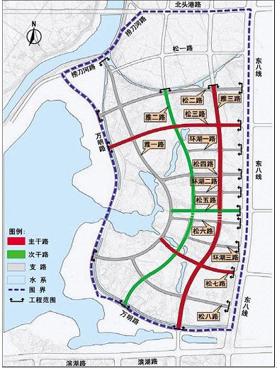 长沙县松雅湖环湖片区拟容16万人