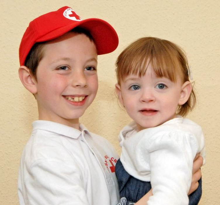 爱尔兰一名8岁大的男孩哈里 弗林