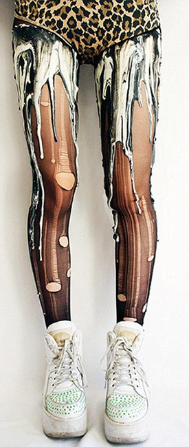 美网站售万圣节惊悚“僵尸”裤袜