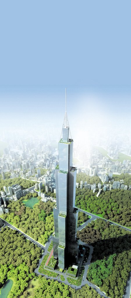 世界第一高楼明年4月封顶 容纳3万多人造价90亿