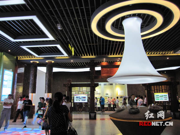 中囯农谷文化馆一角。