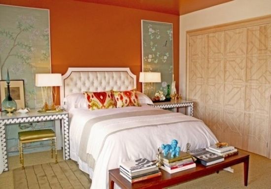 色彩大不同 16个橙色卧室空间装修