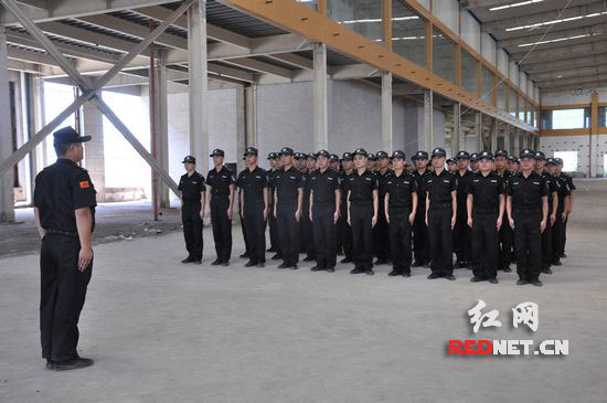 队员们正在进行为期一个月的封闭式集训。